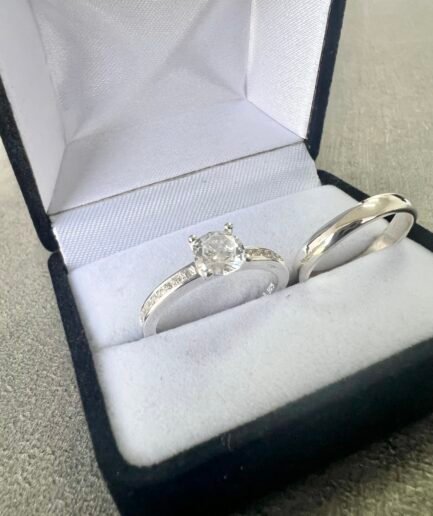 Dúo pareja en Plata 925