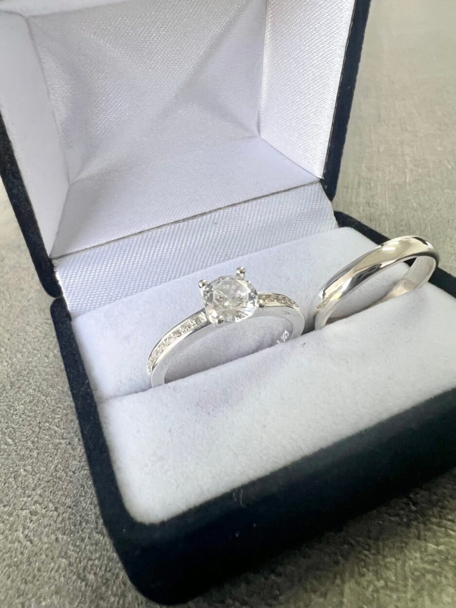 Dúo pareja en Plata 925