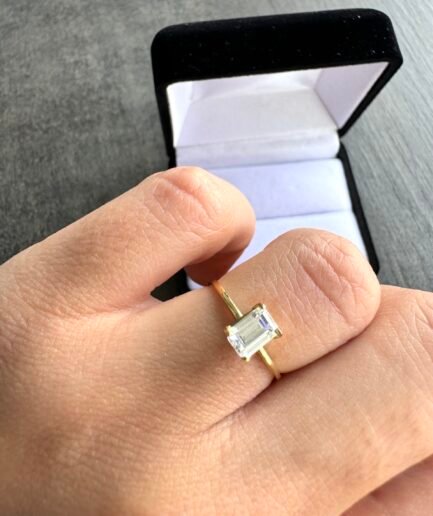 Cintillo Oro18k Ochavado