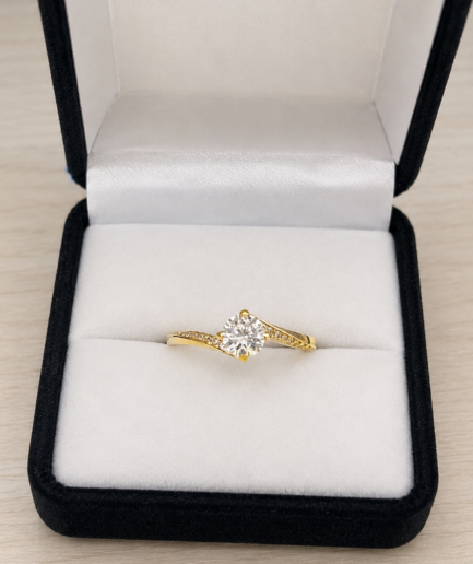 Cintillo Amelia Oro18k